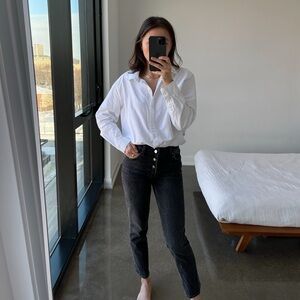 Anine bing grey jeans